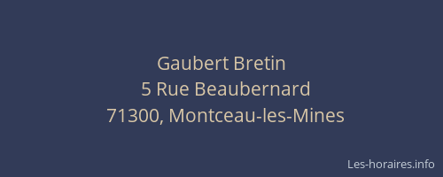 Gaubert Bretin
