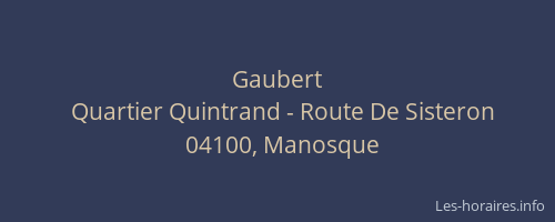 Gaubert