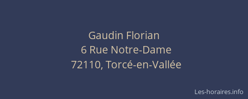 Gaudin Florian