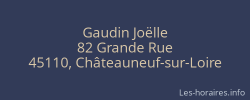 Gaudin Joëlle