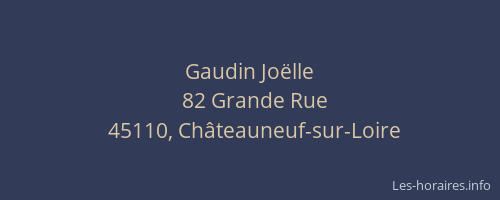 Gaudin Jo&euml;lle