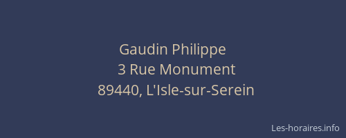 Gaudin Philippe