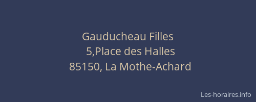 Gauducheau Filles