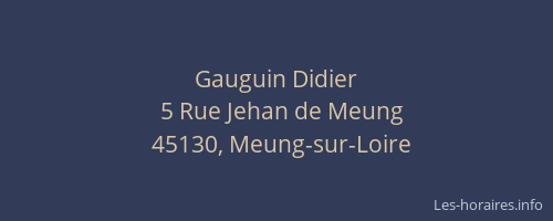 Gauguin Didier
