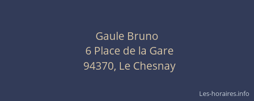 Gaule Bruno
