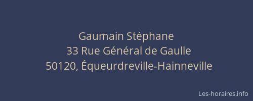 Gaumain St&eacute;phane