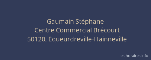 Gaumain St&eacute;phane