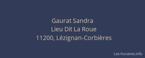 Gaurat Sandra