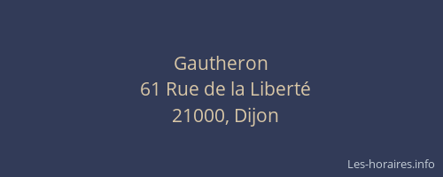 Gautheron