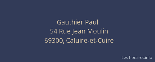 Gauthier Paul
