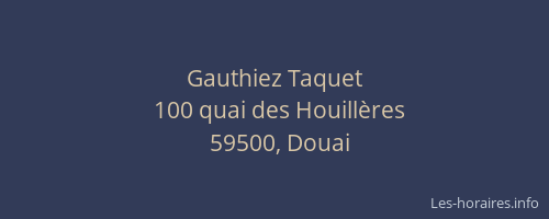 Gauthiez Taquet