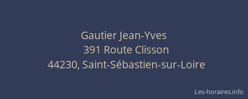 Gautier Jean-Yves