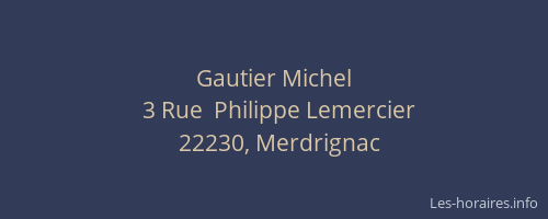Gautier Michel