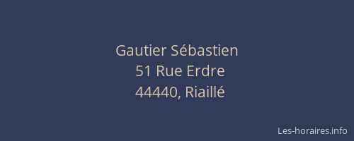 Gautier Sébastien