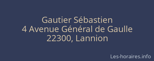 Gautier Sébastien