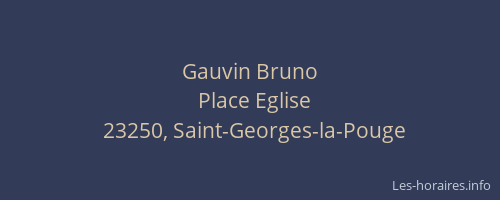 Gauvin Bruno