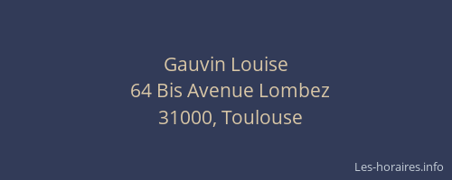 Gauvin Louise