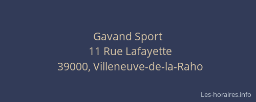 Gavand Sport