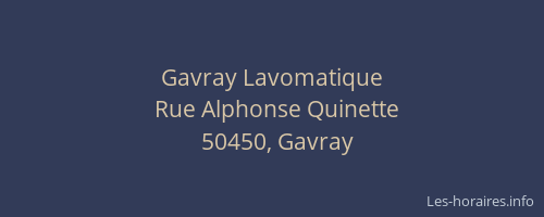 Gavray Lavomatique