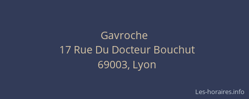 Gavroche