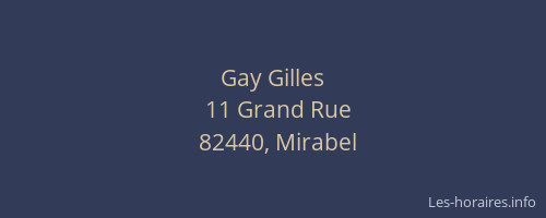 Gay Gilles