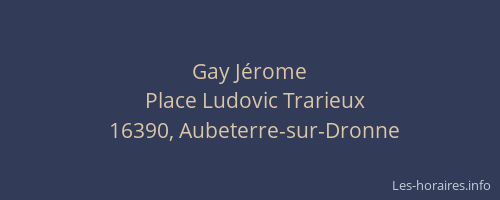 Gay J&eacute;rome