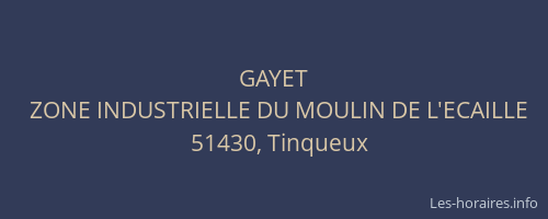 GAYET