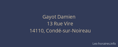Gayot Damien