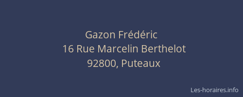 Gazon Frédéric