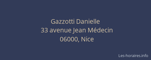 Gazzotti Danielle