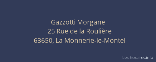 Gazzotti Morgane