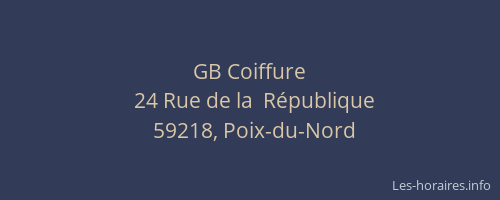GB Coiffure