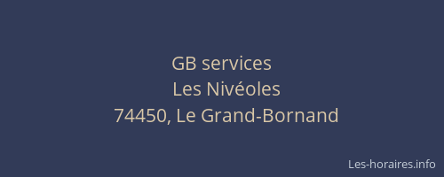 GB services