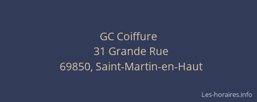 GC Coiffure