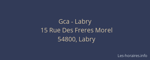 Gca - Labry