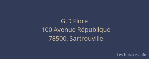 G.D Flore