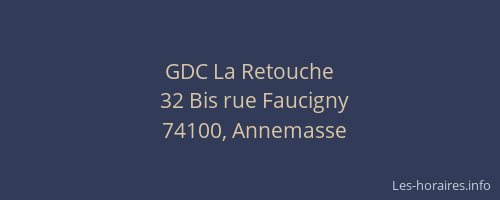 GDC La Retouche