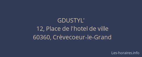 GDUSTYL'