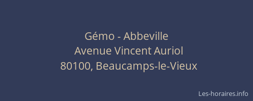 Gémo - Abbeville