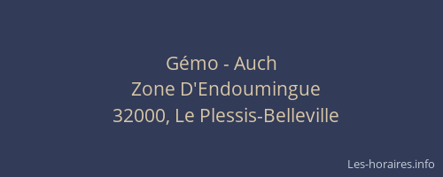 G&eacute;mo - Auch