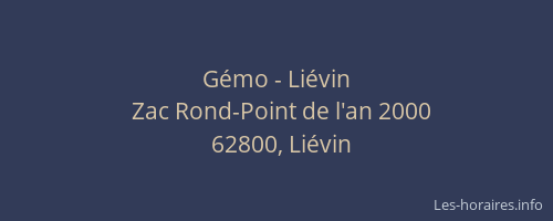 G&eacute;mo - Li&eacute;vin