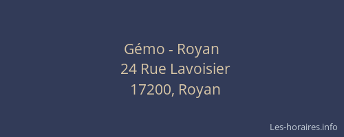 Gémo - Royan