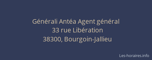 Générali Antéa Agent général