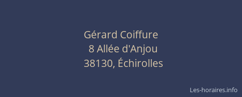 Gérard Coiffure