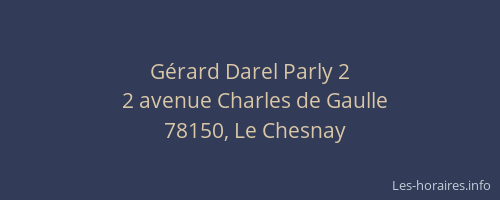 G&eacute;rard Darel Parly 2