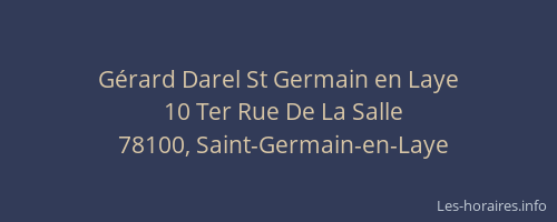 Gérard Darel St Germain en Laye