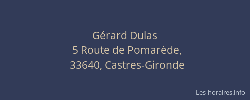 Gérard Dulas