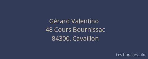 G&eacute;rard Valentino