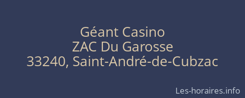 Géant Casino