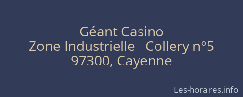 Géant Casino